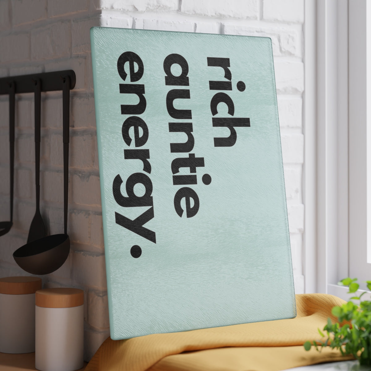 Rich Auntie's Cutting Board