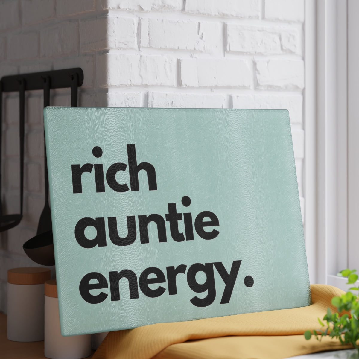 Rich Auntie's Cutting Board