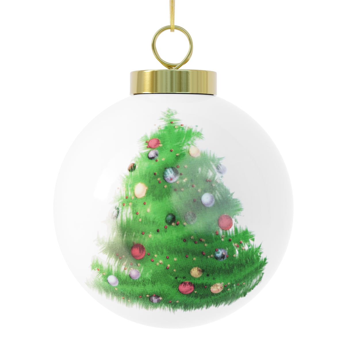 Rich Auntie Ornament | Red