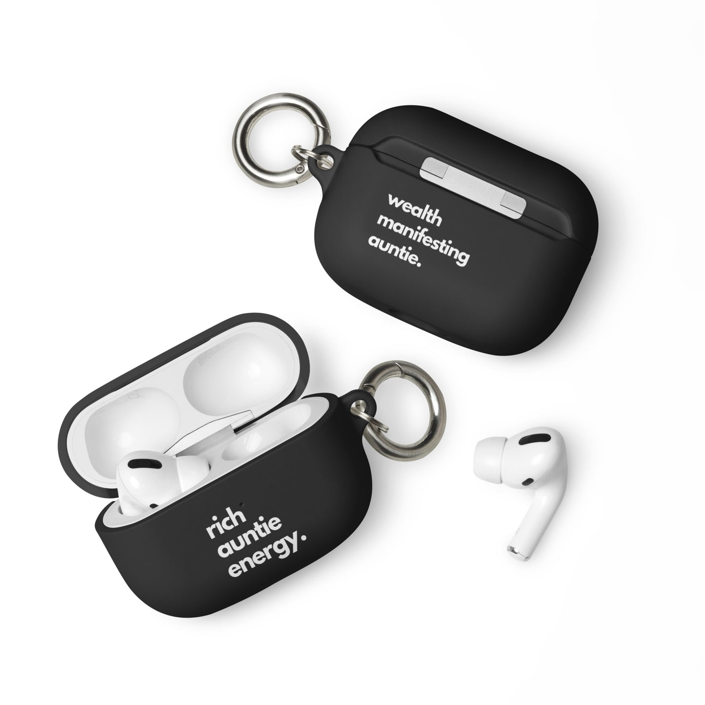 Rich AirPod Cases | Black