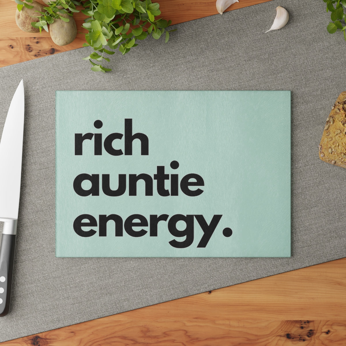 Rich Auntie's Cutting Board