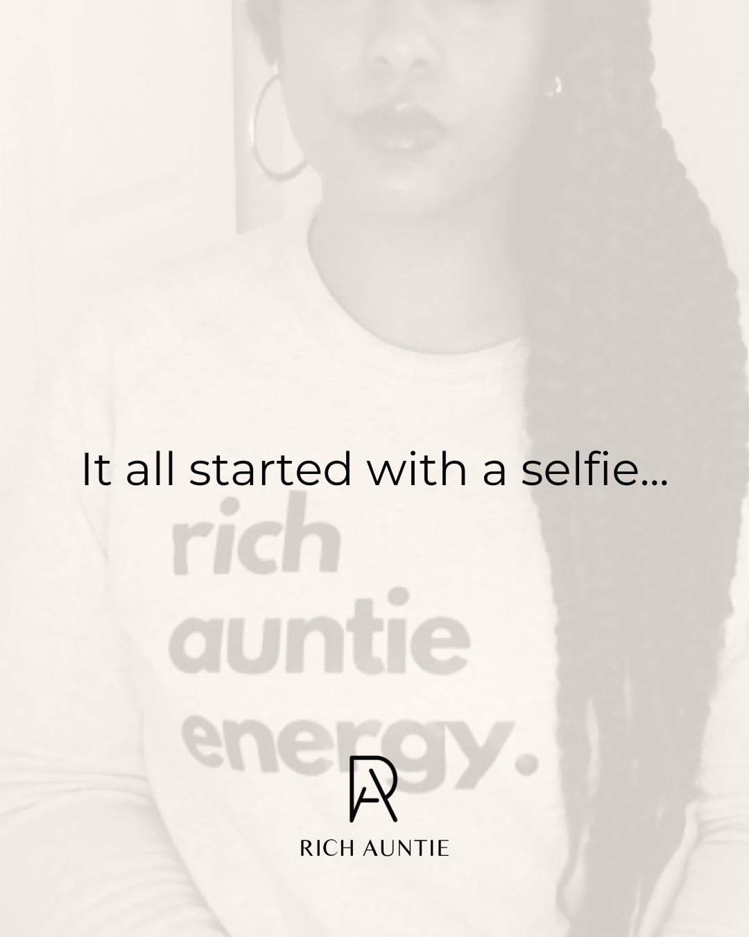 It all started with a selfie…