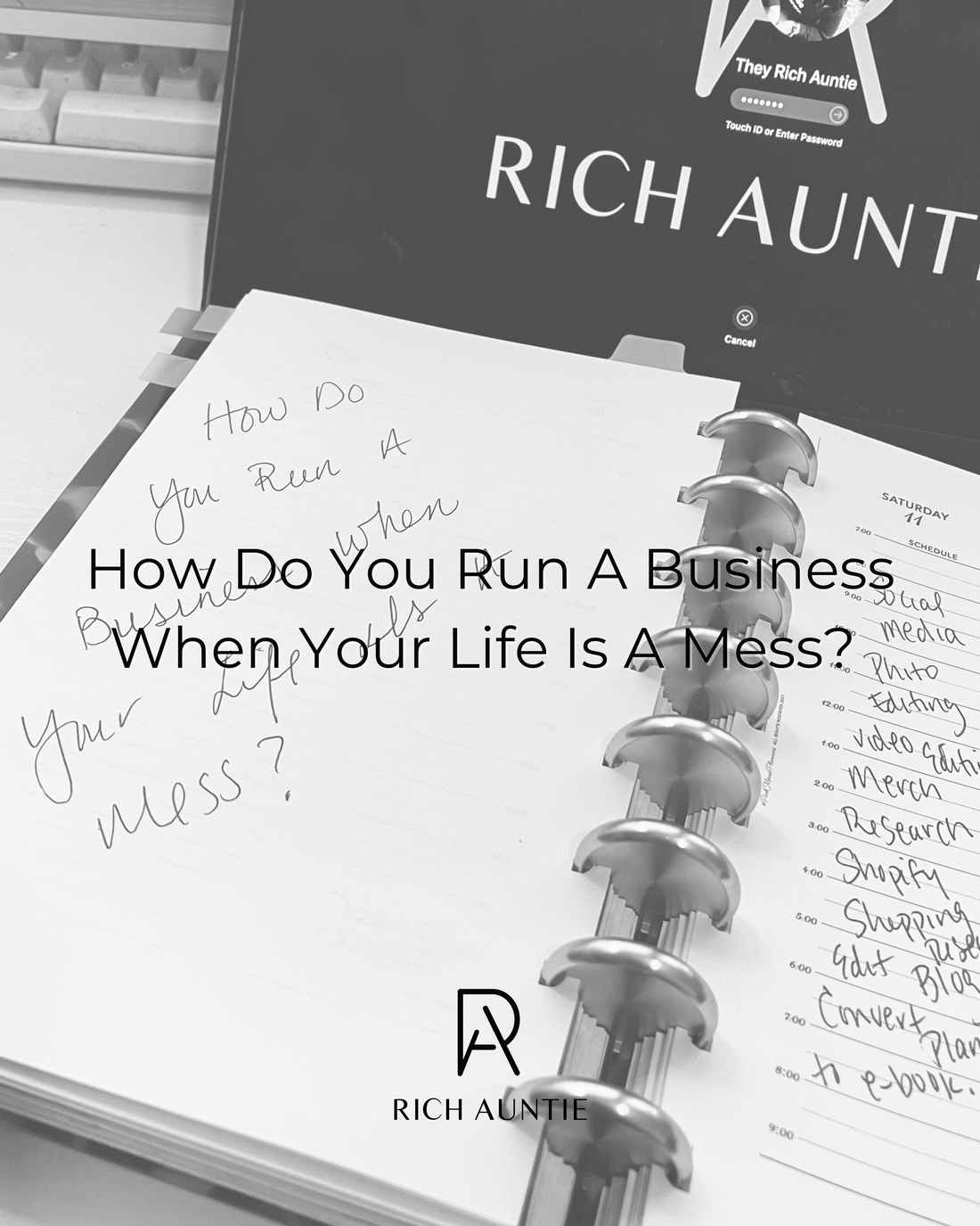 How Do You Run A Business When Your Life Is A Mess?
