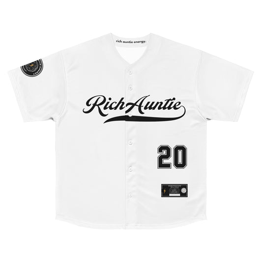 Rich Auntie Jersey | White | Limited Edition