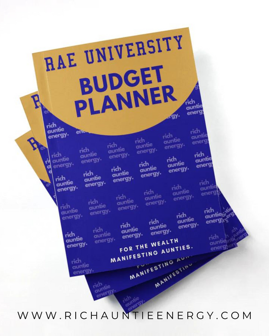 RAE University Budget Planner (The Rich Auntie Budget Planner)