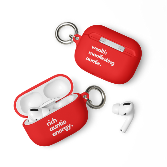 Rich AirPods case |  Red