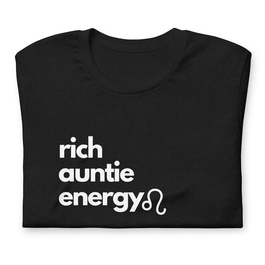 Leo Rich Auntie Energy Shirt | Black